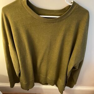 Time and Tru Olive Green Sweatshirt XXL
